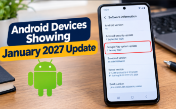 Android Devices Showing January 2027 Update