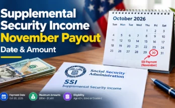 Supplemental Security Income November Payout
