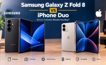 Samsung Galaxy Z Fold 8 vs iPhone Duo